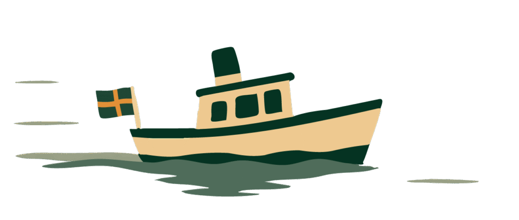 Boat craft island